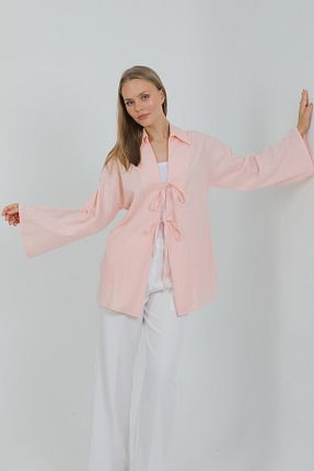 کیمونو و کافتان رنگی زنانه %100 پنبه PASTELASTORE - کد 941647708