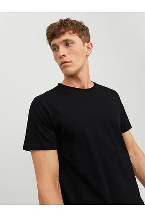 تیشرت مشکی مردانه اسلیم فیت Jack & Jones - کد 133495753