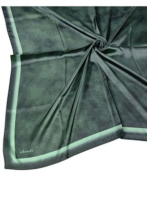 روسری سبز پلی استر mim eşarp - کد 941689888