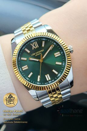 ساعت مچی سبز زنانه 37 میلی متر Lee Cooper - کد 941704189