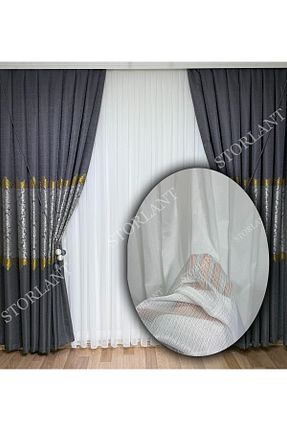پرده توری نباتی ریل دار Storlant - کد 941803542