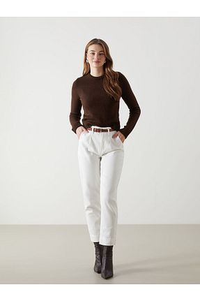 شلوار جین رنگی زنانه پاچه لوله تفنگی LC Waikiki - کد 941784229