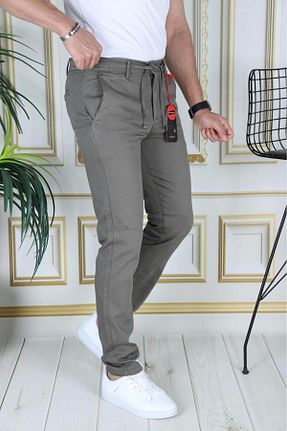 شلوار خاکی مردانه پنبه ای PHANTOM JEANS - کد 941794673