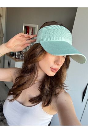 کلاه سبز زنانه پنبه ای Rora - کد 941810902