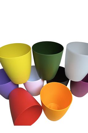 گلدان نارنجی Plant Home Power Mix - کد 941853417