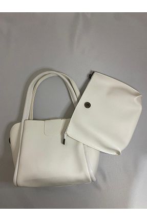 کیف دوشی سفید زنانه چرم مصنوعی Liel Bags - کد 941828755