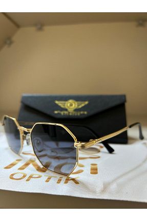 عینک آفتابی متالیک زنانه 50 Bruno Mazzini - کد 941828101