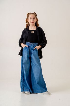پیراهن مشکی بچه گانه رگولار GİYİCEM TEKSTİL - کد 942022968