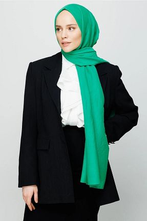 شال سبز زنانه پنبه ای MENESSA - کد 941859331