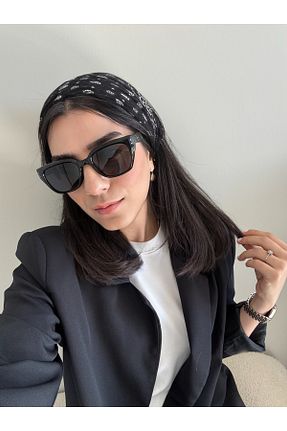 عینک آفتابی مشکی زنانه 70 KERSHE DESİGN - کد 941864901