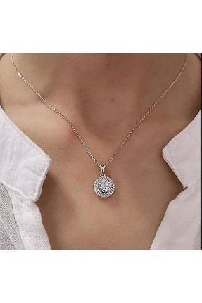 گردنبند استیل ( فولاد ) طوسی زنانه استیل ضد زنگ Herşey Nota - کد 941868807