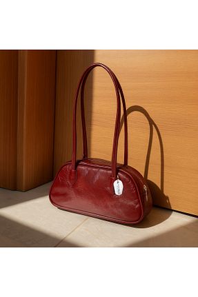 کیف دوشی قرمز زنانه چرم مصنوعی westbag - کد 941881128