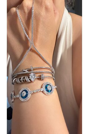 دستبند نقره زنانه 925 عیار Luna Argento - کد 941886489