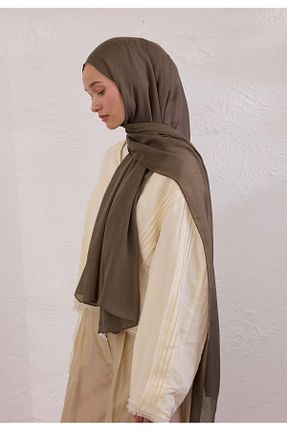شال بژ زنانه ویسکون Fresh - کد 941898598