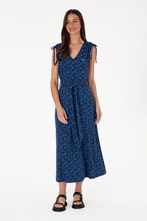 لباس سرمه ای زنانه بافتنی U.S. Polo Assn. - کد 941914693