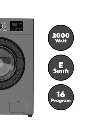 ماشین لباسشوئی طوسی 1200 d/dk KUMTEL - کد 941927662