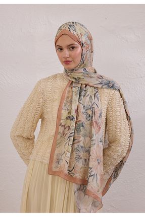 شال زرد زنانه ویسکون Fresh - کد 941926606