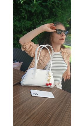 کیف دستی سفید زنانه ابعاد کوچک ÇANTA - کد 941995139