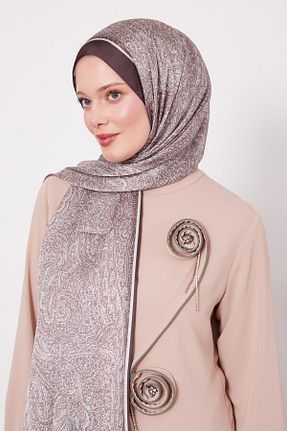 شال قهوه ای زنانه Levidor - کد 942014046