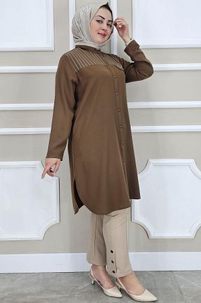 پیراهن حجاب رنگی زنانه رگولار PYS - کد 942018880