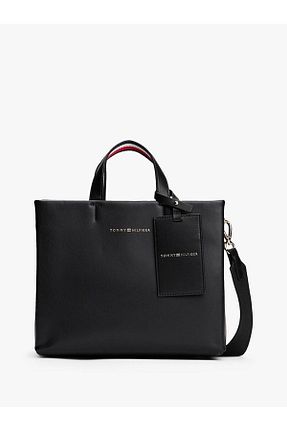 کیف دوشی مشکی زنانه پلی اورتان Tommy Hilfiger - کد 940761287