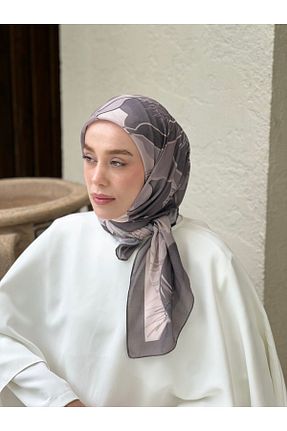 روسری رنگی پلی استر Modakaşmir - کد 942074936