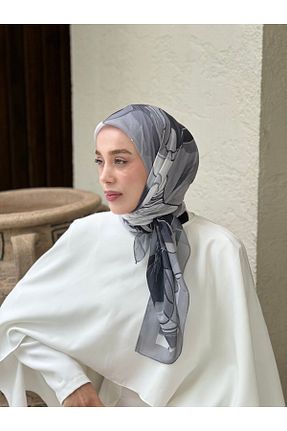 روسری رنگی پلی استر Modakaşmir - کد 942074885
