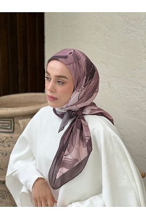روسری رنگی پلی استر Modakaşmir - کد 942074895