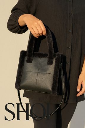 کیف دستی مشکی سایز متوسط Shoi - کد 942136974