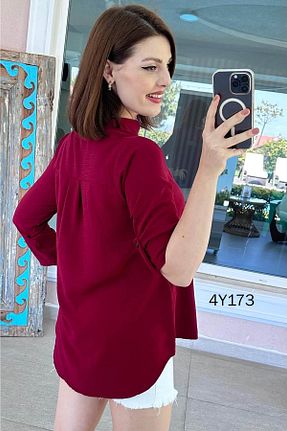 بلوز رنگی زنانه ساده İnce Topuk - کد 942203867