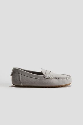 کفش کژوال طوسی بچه گانه چرم خالص H&M - کد 942319785