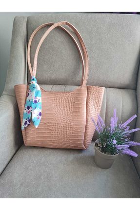 کیف دوشی صورتی زنانه چرم مصنوعی Kontes - کد 942250406