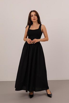 لباس مشکی زنانه بافتنی FACETTE - کد 942256125