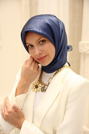 روسری رنگی پلی استر Silk Home - کد 941950064