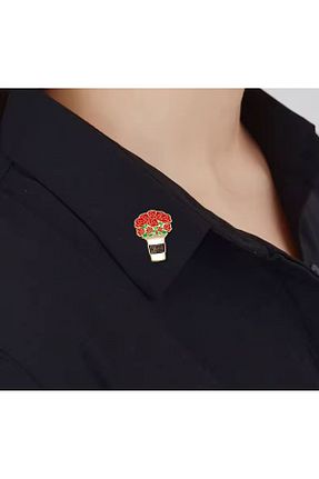 سنجاق سینه رنگی زنانه فلزی OZN AKSESUAR - کد 942295802