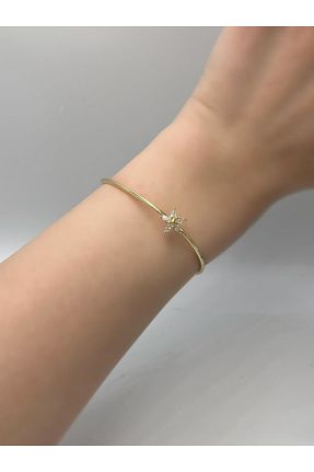 دستبند استیل (فولاد) طلائی زنانه استیل (فولاد) MyladyAccessoriess - کد 942333573