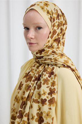 شال رنگی زنانه پنبه ای cs camellia scarf - کد 942305951