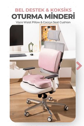 بالش صورتی ویسکون VİSCOTEX - کد 942591901
