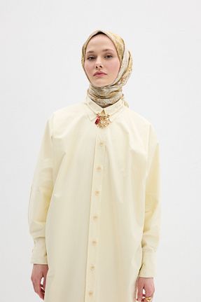 روسری رنگی پلی استر cs camellia scarf - کد 942306100