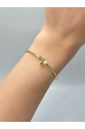 دستبند استیل (فولاد) طلائی زنانه استیل (فولاد) MyladyAccessoriess - کد 942331690