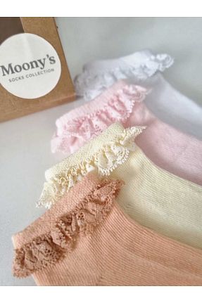 جوراب رنگی بچه گانه پنبه ای Moonys Socks Collection - کد 942403661
