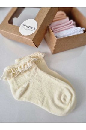 جوراب رنگی بچه گانه پنبه ای Moonys Socks Collection - کد 942403661