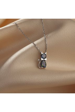گردنبند نقره رنگی زنانه 925 عیار OneSilverGold - کد 942413114