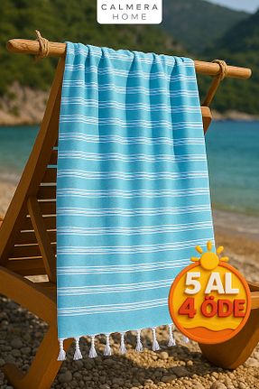 پشتمال آبی پنبه ای Calmera - کد 942466858
