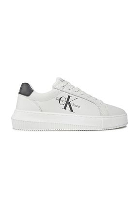 کفش اسنیکر سفید زنانه بند دار Calvin Klein - کد 760892189