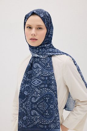 شال رنگی زنانه پنبه ای MİRSOY SCARF - کد 917238614