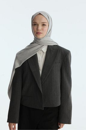 شال طوسی زنانه پنبه پلی استر MİRSOY SCARF - کد 888962397