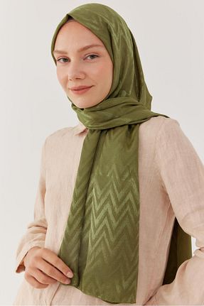 شال خاکی زنانه MİRSOY SCARF - کد 846382414