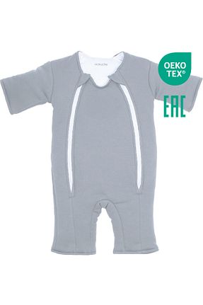سرهمی خواب طوسی بچه گانه پنبه ای Minuche - کد 938886978