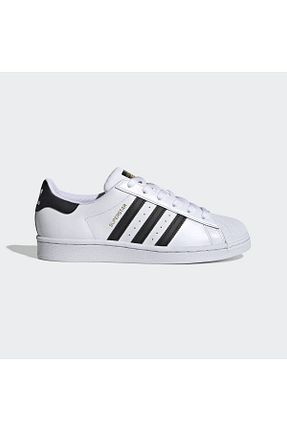 کفش اسنیکر سفید زنانه چسبی adidas - کد 809400866